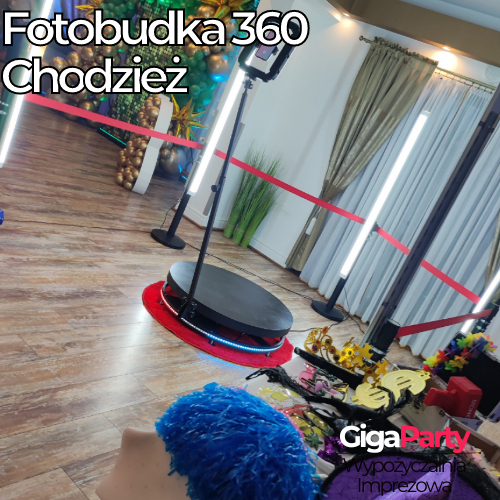 Fotobudka 360 Chodzież wynajem i cena