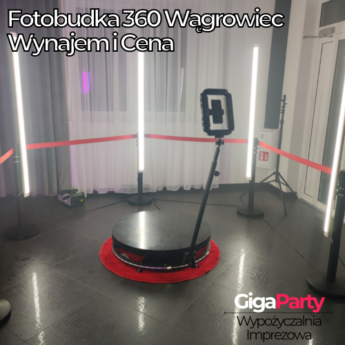 Fotobudka 360 Wągrowiec Wynajem i Cena