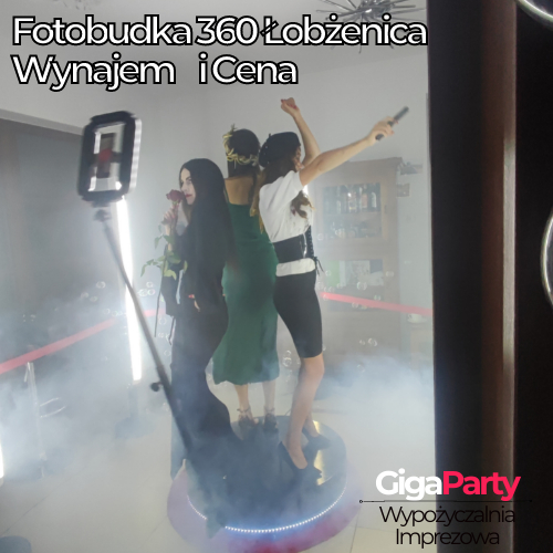 Fotobudka 360 Łobżenica Wynajem i cena