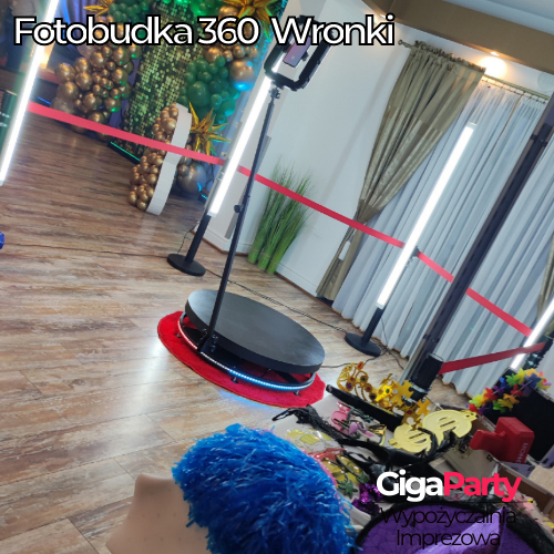 Fotobudka 360 Wronki wynajem i cena