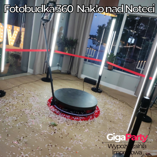 Fotobudka 360 Nakło nad Notecią wynajem i cena