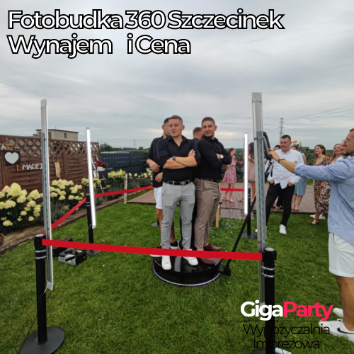 Fotobudka 360 Szczecinek Wynajem i Cena