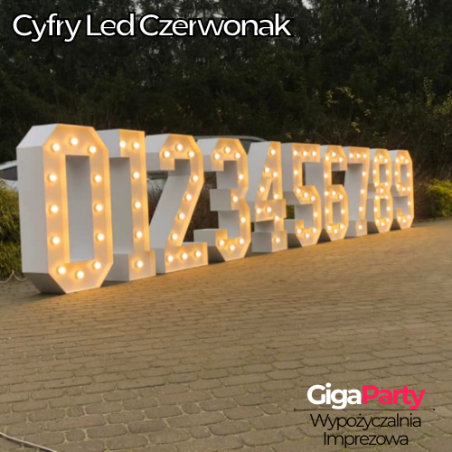 Cyfry Led Czerwonak