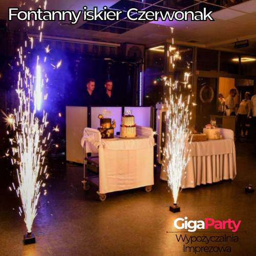 Fontanny iskier Czerwonak, sceniczne, wewnętrzne