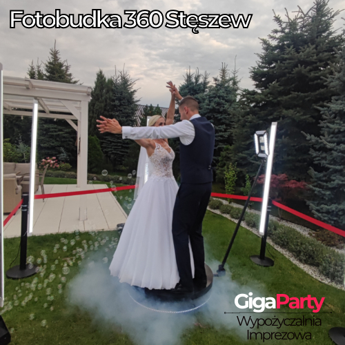 fotobudka 360 Stęszew na wesele