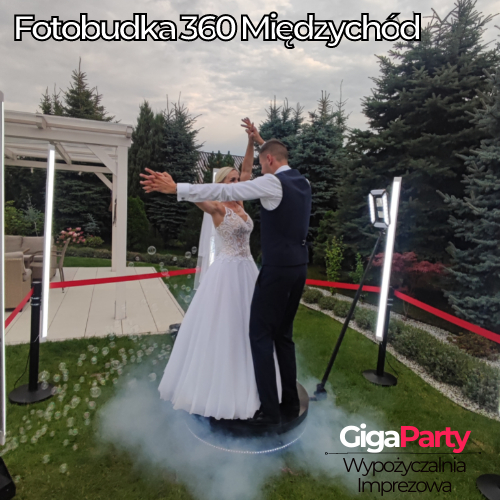 fotobudka 360 Międzychód na wesele