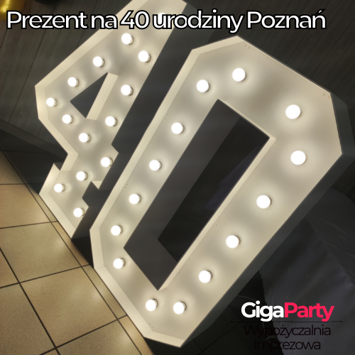 prezent na 40 urodziny poznań